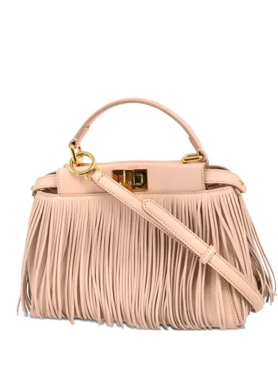 Pre-owned Fendi 2010s Mini Peekaboo Two-way Tote Bag