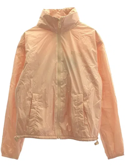 Pre-owned Fendi 2010s Packaway Jacket In Pink