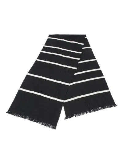 Pre-owned Fendi 2010s Wool Scarf In Black