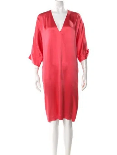 Pre-owned Fendi 2012 Knee-length Dress In Pink