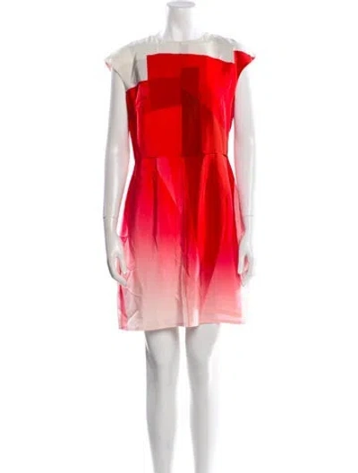 Pre-owned Fendi 2014 Mini Dress In Multi