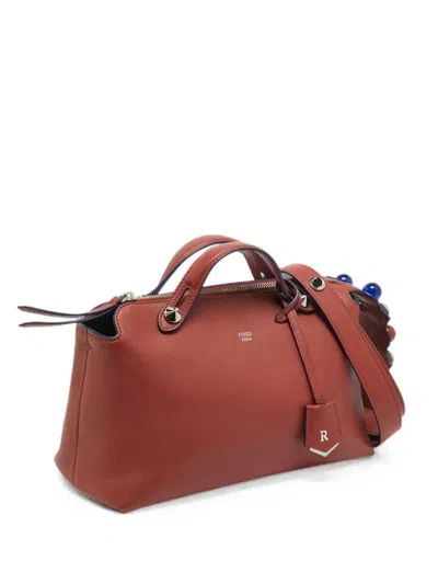Pre-owned Fendi 2015 By The Way Tote Bag In Brown