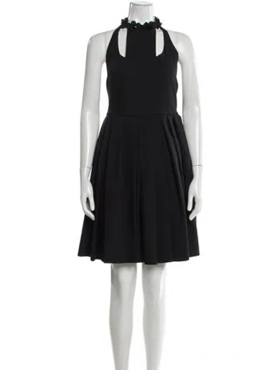 Pre-owned Fendi 2016 Knee-length Dress In Gray