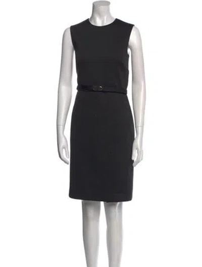 Pre-owned Fendi 2018 Knee-length Dress In Black