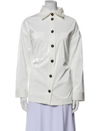 Pre-owned Fendi 2019 Denim Jacket In White