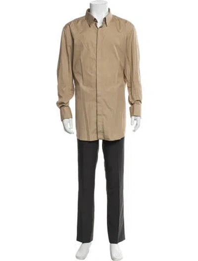 Pre-owned Fendi 2019 Long Sleeve Shirt In Brown
