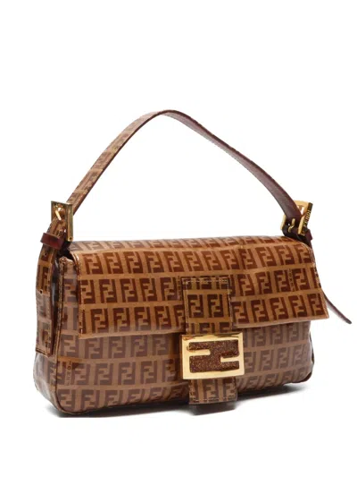 Pre-owned Fendi 2020-2024 Small Zucchino Shoulder Bag