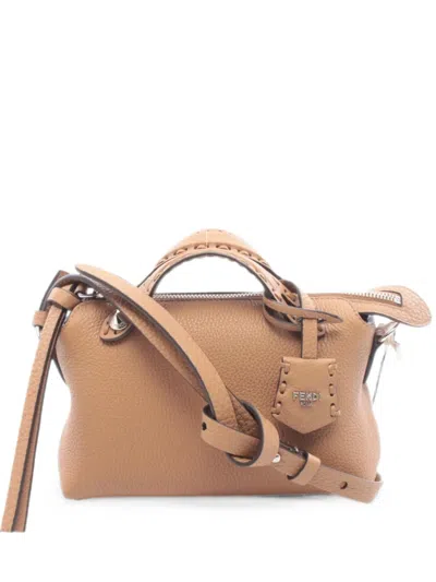 Pre-owned Fendi 2020s By The Way Selleria Tote Bag In Neutral
