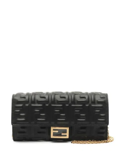 Pre-owned Fendi 2020s Ff Clutch Bag