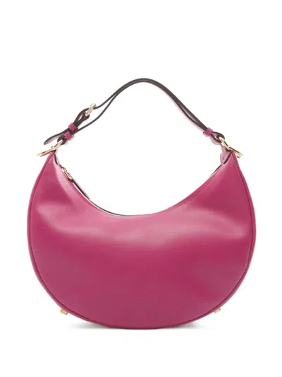 Pre-owned Fendi 2020s Small Graphics Handbag In Pink