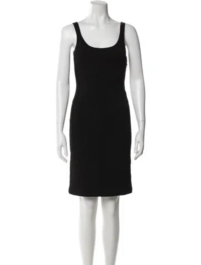 Pre-owned Fendi 2021 Mini Dress In Black