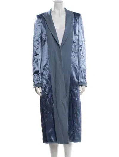 Pre-owned Fendi 2022 Coat In Blue
