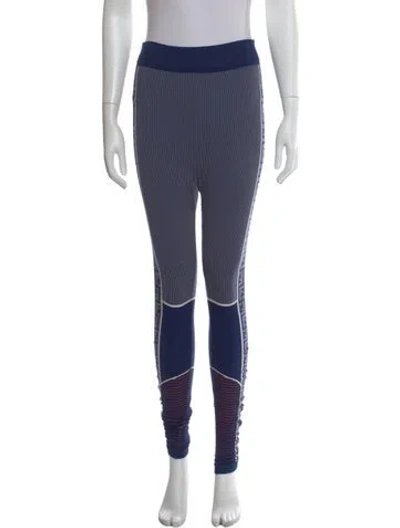 Pre-owned Fendi 2022 Skinny Leg Pants In Blue