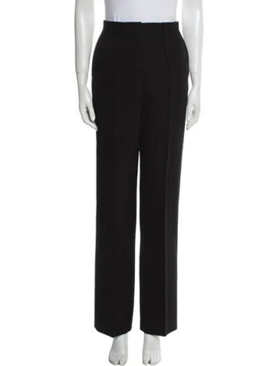 Pre-owned Fendi 2022 Wide Leg Pants In Black
