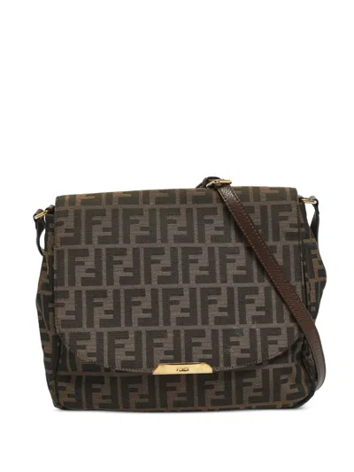 Pre-owned Fendi 2023 Zucca Artic Crossbody Bag