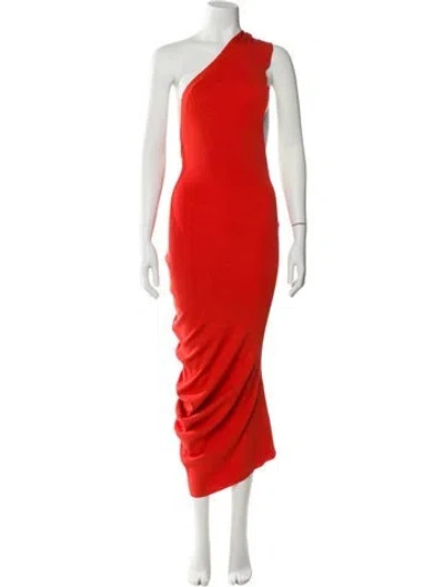 Pre-owned Fendi 2024 Long Dress In Red