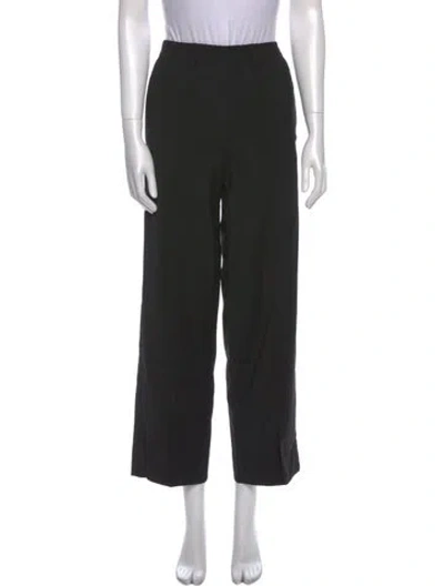 Pre-owned Fendi 2024 Wide Leg Pants In Black