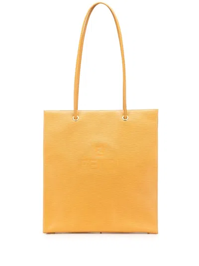 Pre-owned Fendi 20th Century Leather Tote Bag