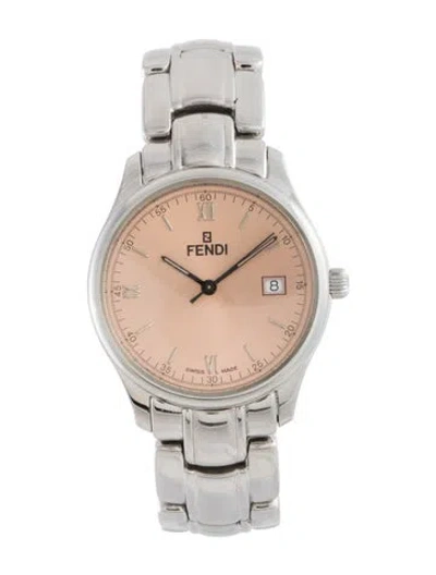 Pre-owned Fendi 210g Watch, 35mm In Multi