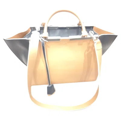 Pre-owned Fendi 3 Jour Black And Tan Handbag New