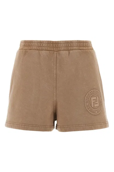 FENDI FENDI 3D 'FENDI ROMA' SHORTS