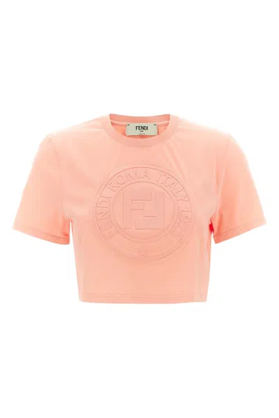 FENDI FENDI 3D 'FENDI ROMA' T-SHIRT