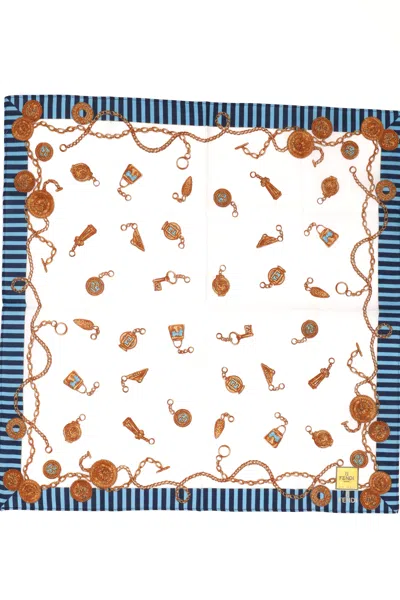 Fendi 45 Cotton Scarf In Multi