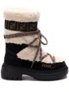 Fendi Apres Chic Boots In Black