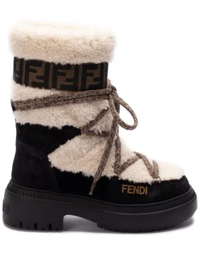 Fendi Apres Chic Boots In Multicolor