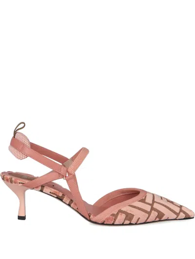 Fendi 55mm Colibrì Lit Slingback Pumps In Pink