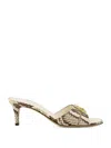 Fendi Brown Ayers Medium-heeled Sandals