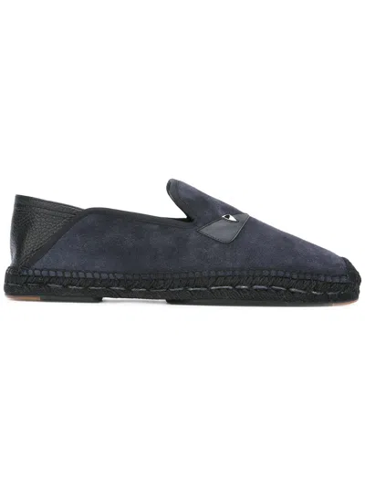 Pre-owned Fendi $580 Men's Shoes Fashion Espadrillas Мужская 男鞋 紳士靴 100%aut 8cs In Blue