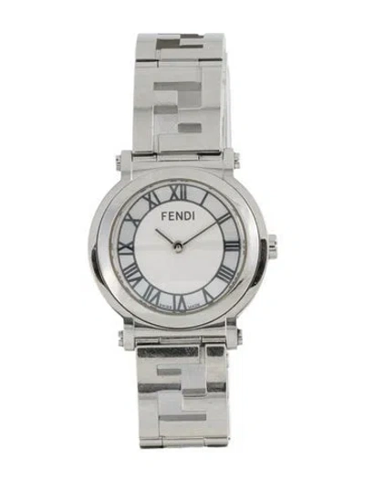 Pre-owned Fendi 6100l Watch, 28mm In Multicolor
