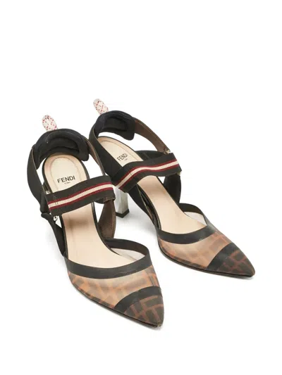 Pre-owned Fendi 70mm Colibri Pumps