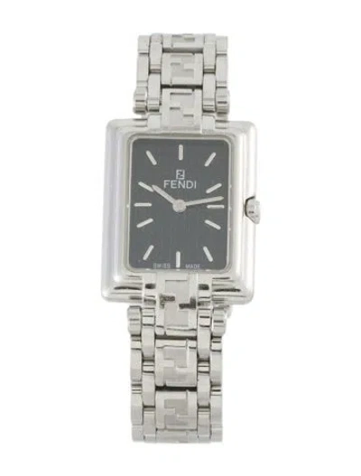 Pre-owned Fendi 710 Series Watch, 22mm In Multicolor