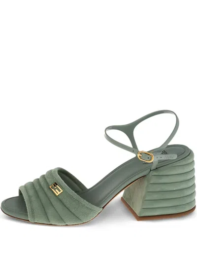 Pre-owned Fendi 75mm Jelly Sandals