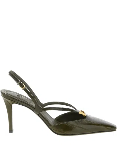 Fendi Slingback With Pointed Toe Design In Multi