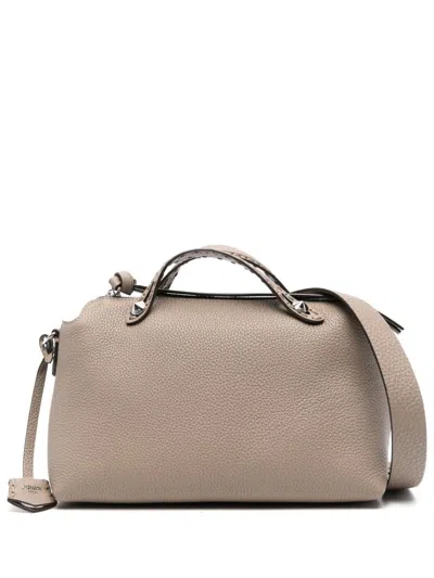Fendi Medium By The Way Selleria Shoulder Bag In Brown