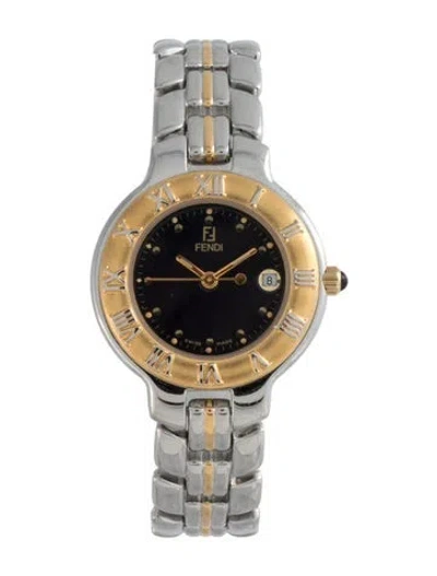 Pre-owned Fendi 900 Series Watch, 27mm In Multicolor