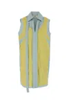 Fendi Abito In Cotone Carta Da Zucchero Donna