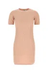 Fendi Abito In Misto Cotone Rosa  Donna In Neutral
