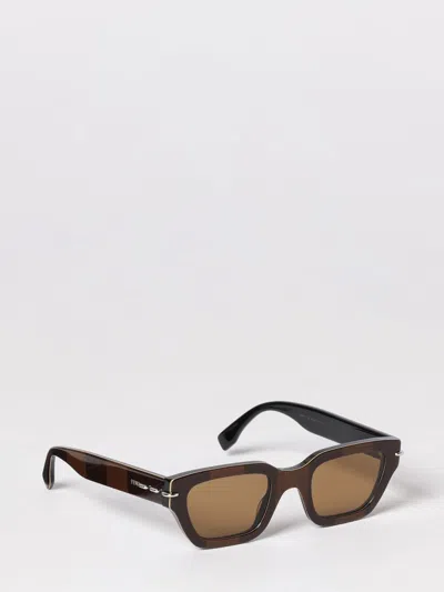 Fendi Acetate Sunglasses In Brown