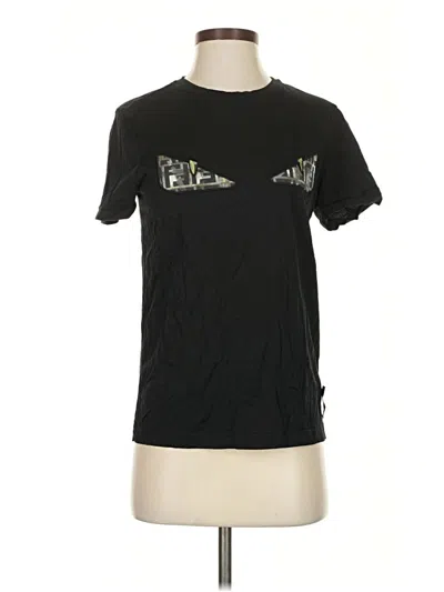 Pre-owned Fendi Active T-shirt In Black
