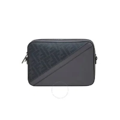 Fendi Diagonal Ff Jacquard Camera Case Bag In Pattern