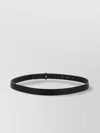 Fendi Adjustable Logo Textured Belt With Multiple Holes