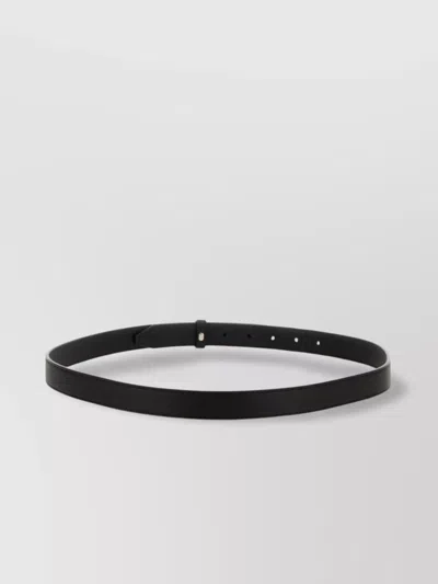 Fendi Adjustable Logo Textured Belt With Multiple Holes