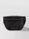 Fendi Logo-embossed Leather Belt Bag