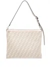 Fendi After Ff Schultertasche In Nude