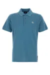 Fendi Piquet Polo Shirt With Collar And Short Sleeves