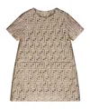 Fendi A-line Dress In Multi